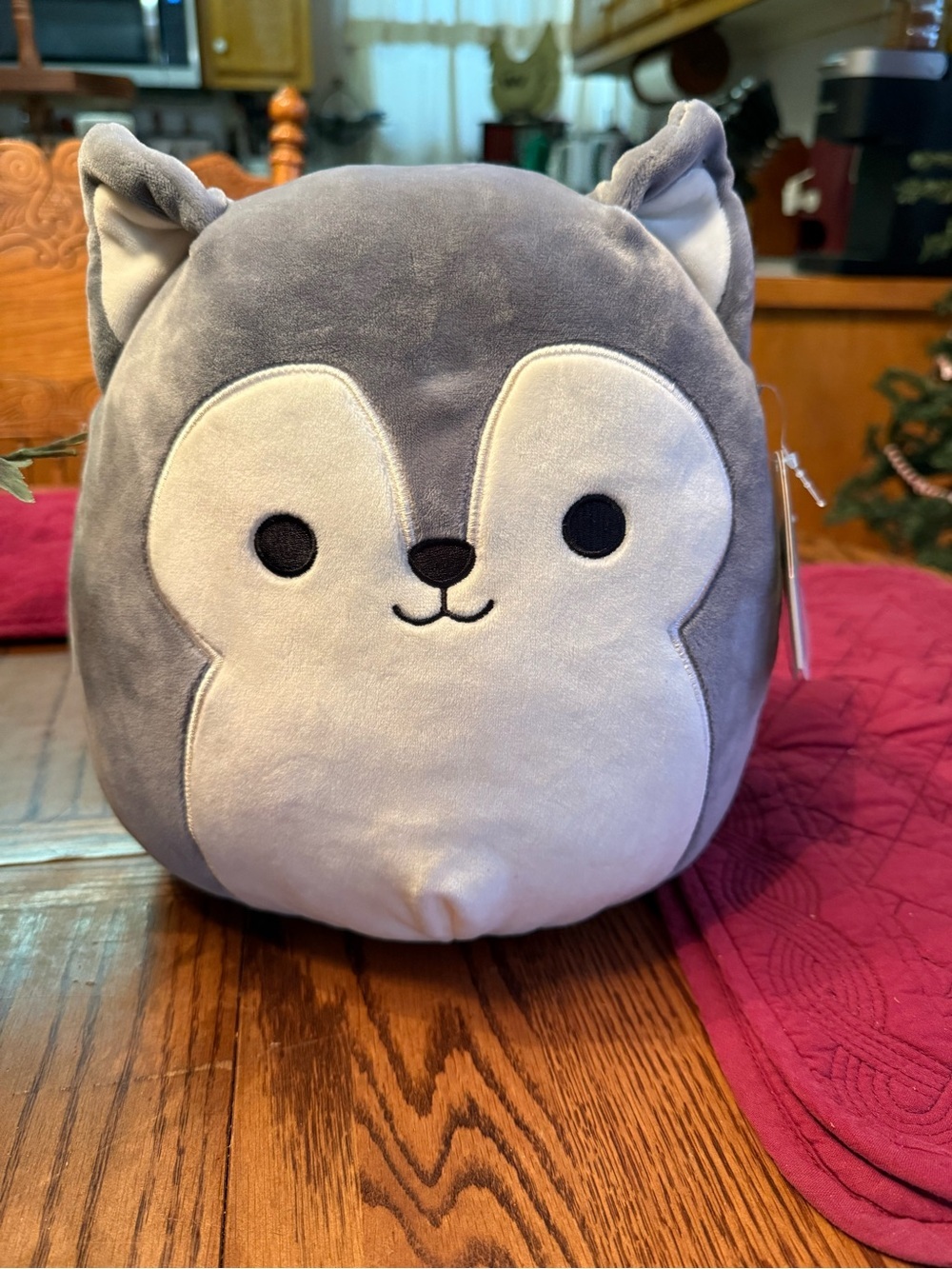 NWT Squishmallows Official Kellytoy Ryan the Husky Plush